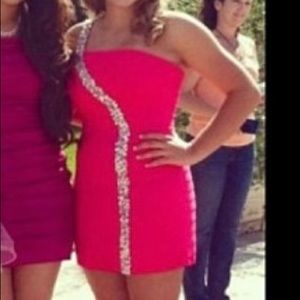 Sherri Hill pink dress